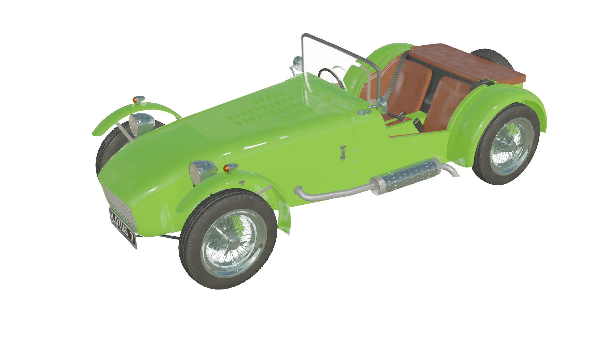 3D lotus 7 - TurboSquid 2179459