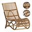Vernell Rattan Accent Chair
