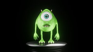 Mike Wazowski 3D model