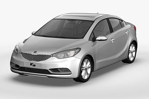 kia k3 cerato 3d max