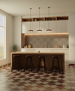 Classic Mosaic Kitchen