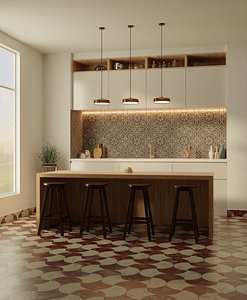 Classic Mosaic Kitchen