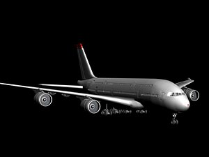 3d model air bus a380