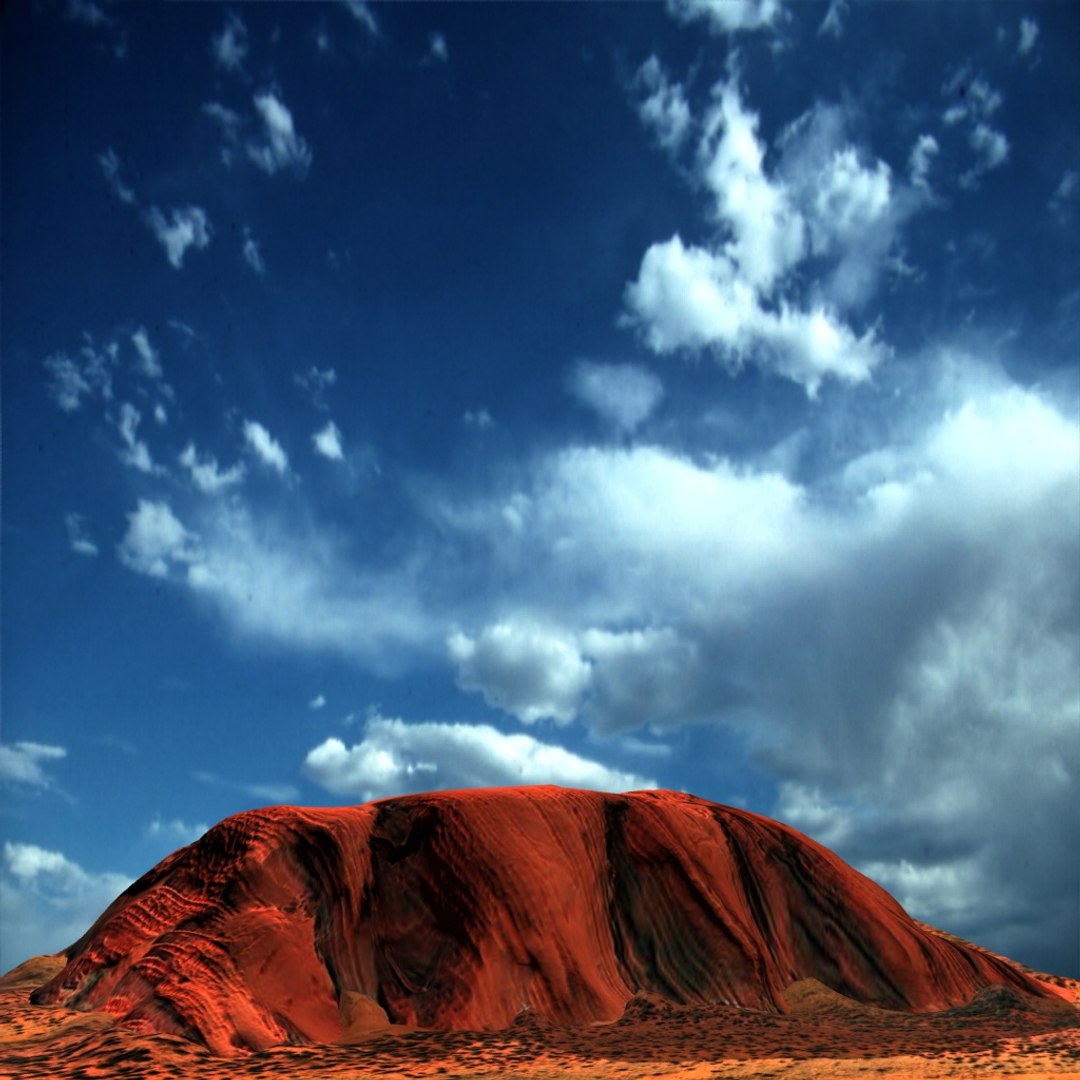 3D Model Ayers Rock Urulu - TurboSquid 1248362