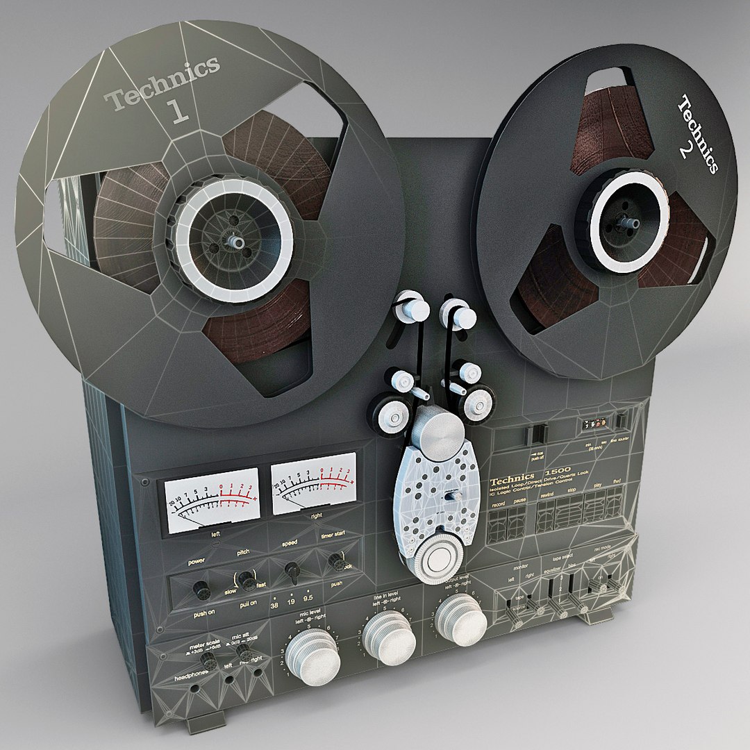 Audio TECHNICS White Reel to Reel Cassette Tape Algeria