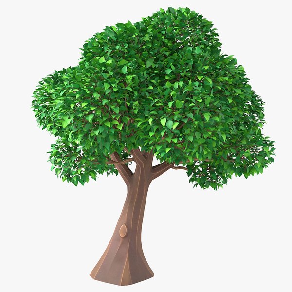 Cartoon Tree 4 3D