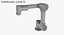 White Collaborative Robot 3D model