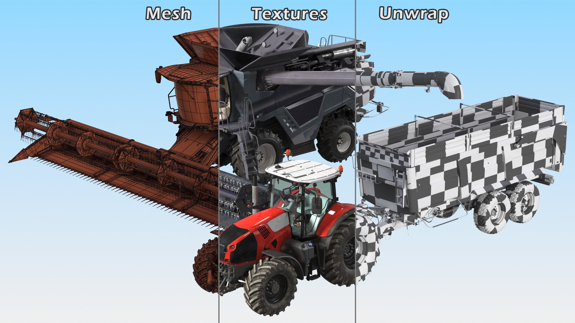 Harvester Massey Ferguson with Tractor with Agricultural Trailer 3D model https://p.turbosquid.com/ts-thumb/62/zI4Nxp/vi/harvestermasseyfergusonwithtractorwithagriculturaltrailermb3dmodel036/jpg/1654598040/1920x1080/fit_q87/b543f4a4e3149752ac70c4390f6e86dfde857dcc/harvestermasseyfergusonwithtractorwithagriculturaltrailermb3dmodel036.jpg