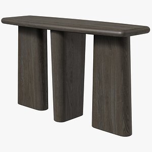 Lulu and Georgia console Nera 3D model