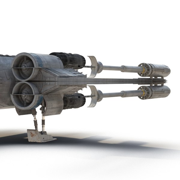 star wars x wing 3d model