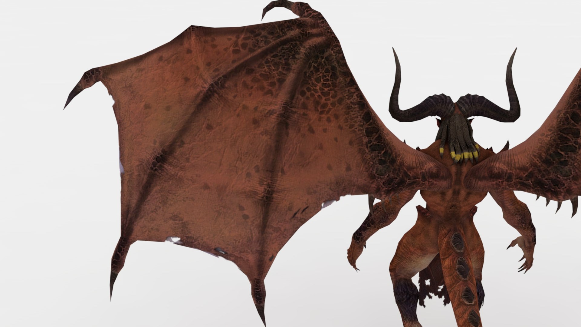 Demon Rigged And Animated 3D Model - TurboSquid 2348421