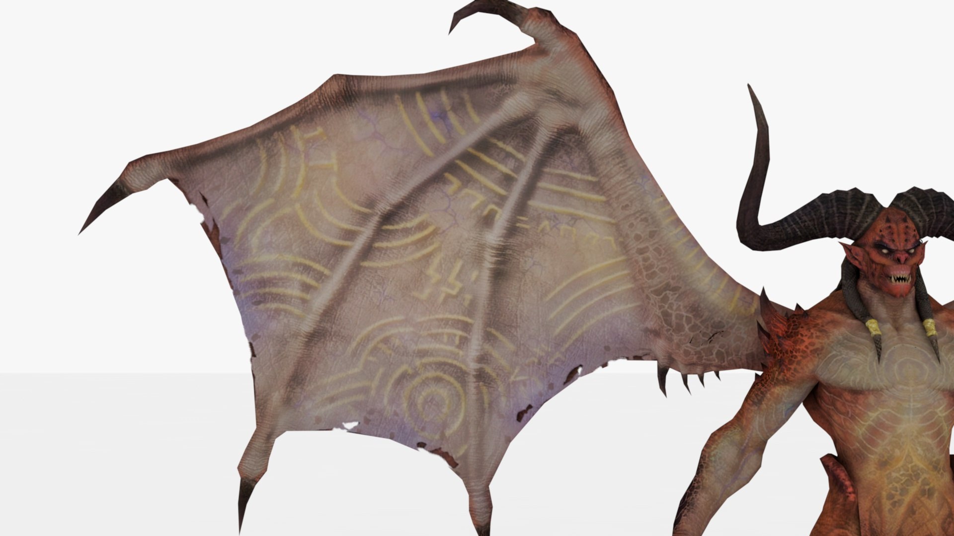 Demon Rigged And Animated 3D Model - TurboSquid 2348421