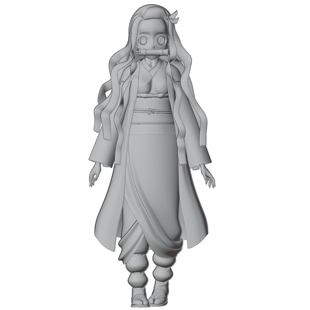 Nezuko Demon Slayer, 3D models download