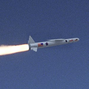 pegasus rocket vehicle xl 3d model