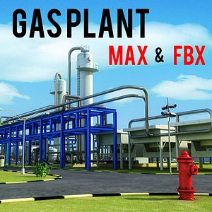 gas treatment plant power 3ds