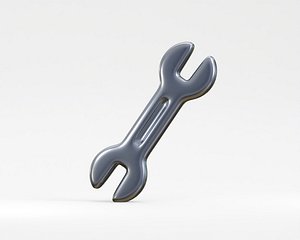 Spanner Wrench 3D model