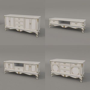 Classic Cabinet Collection 2 3D model
