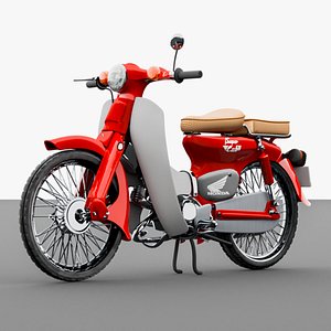 3D HondaSuperCubC100