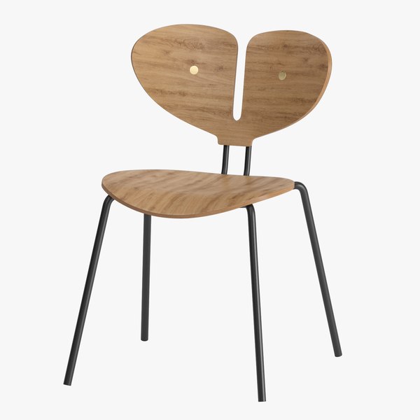 Moth chair nordic tales 3D model - TurboSquid 1398075