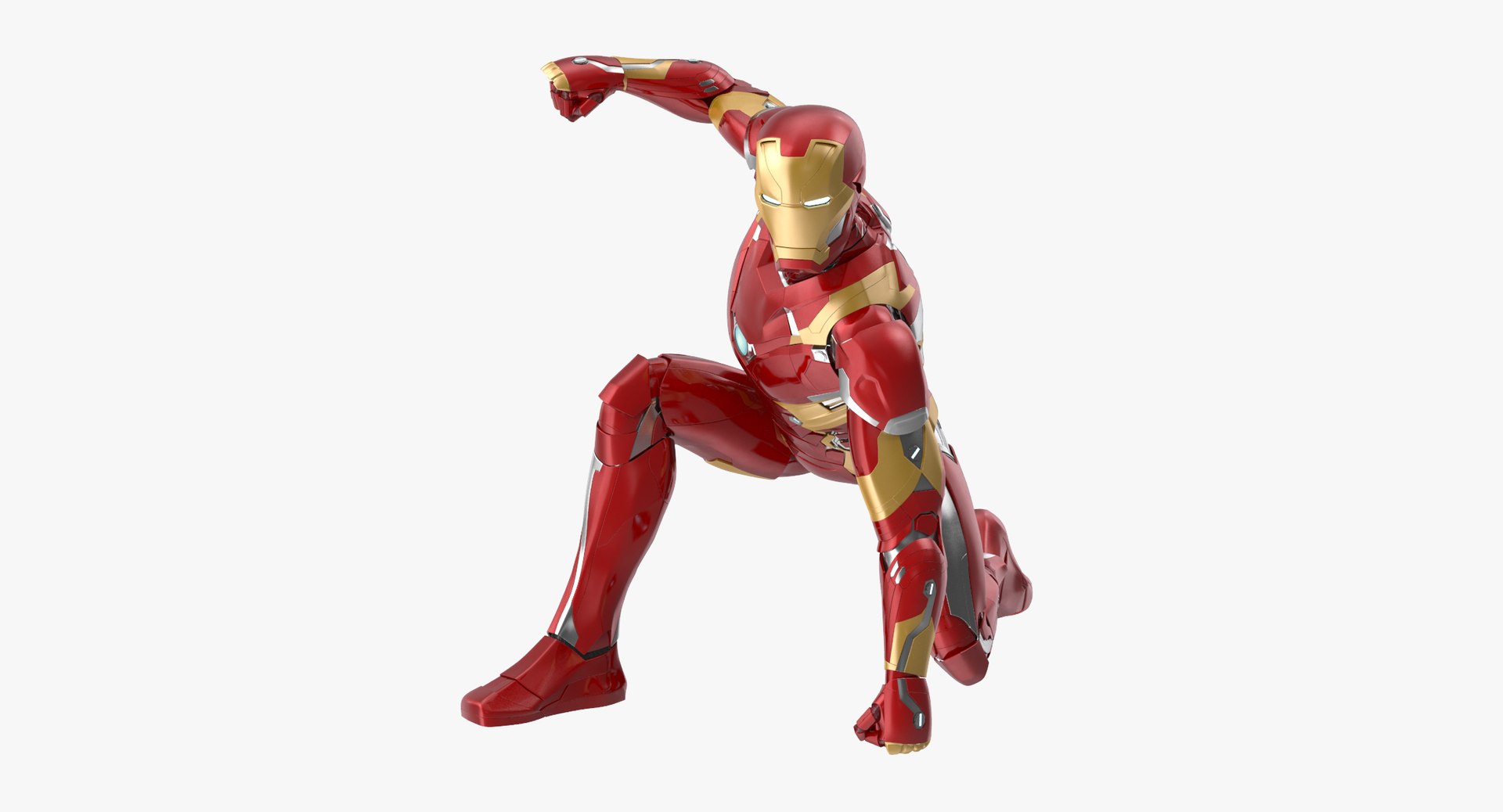 【ラスト１着】アイアンマンヒーロースーツ柄　タンクトップ 3d Iron Man Mark 46