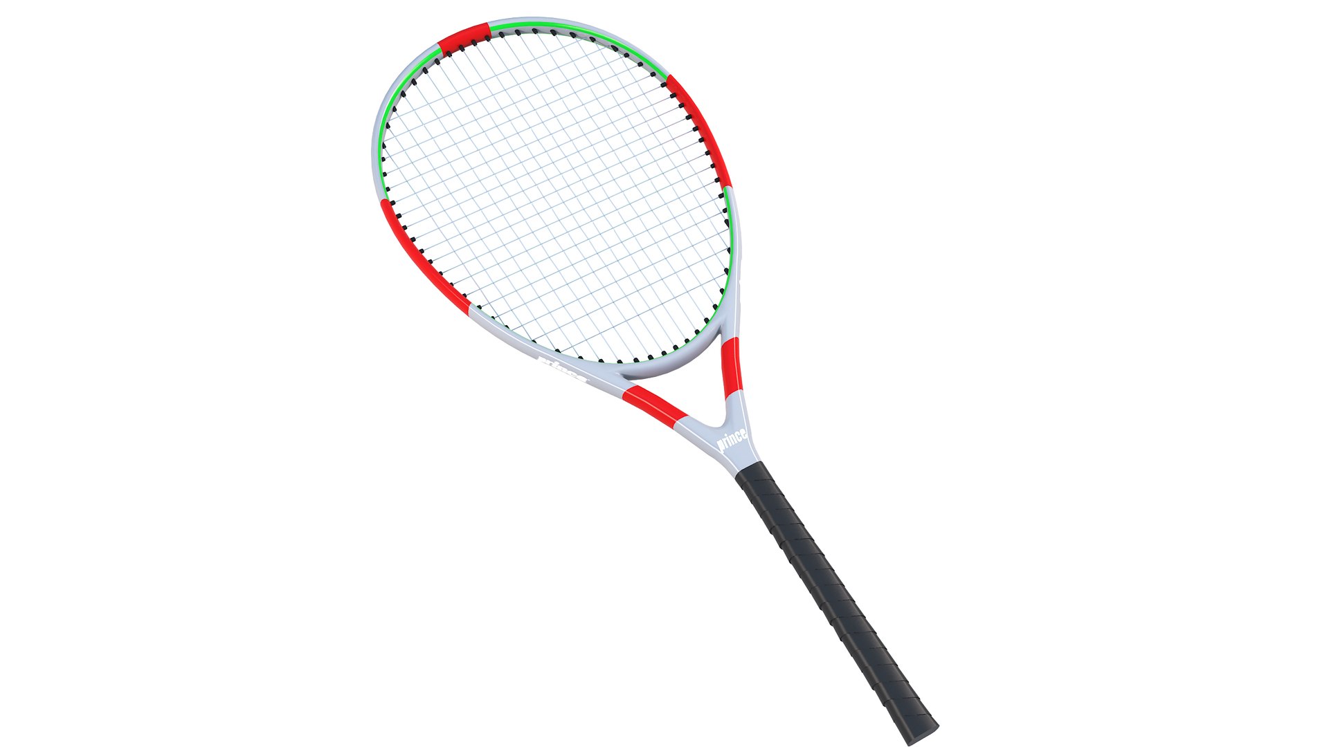 Tennis Racket - Gray 3D Model - TurboSquid 1924271
