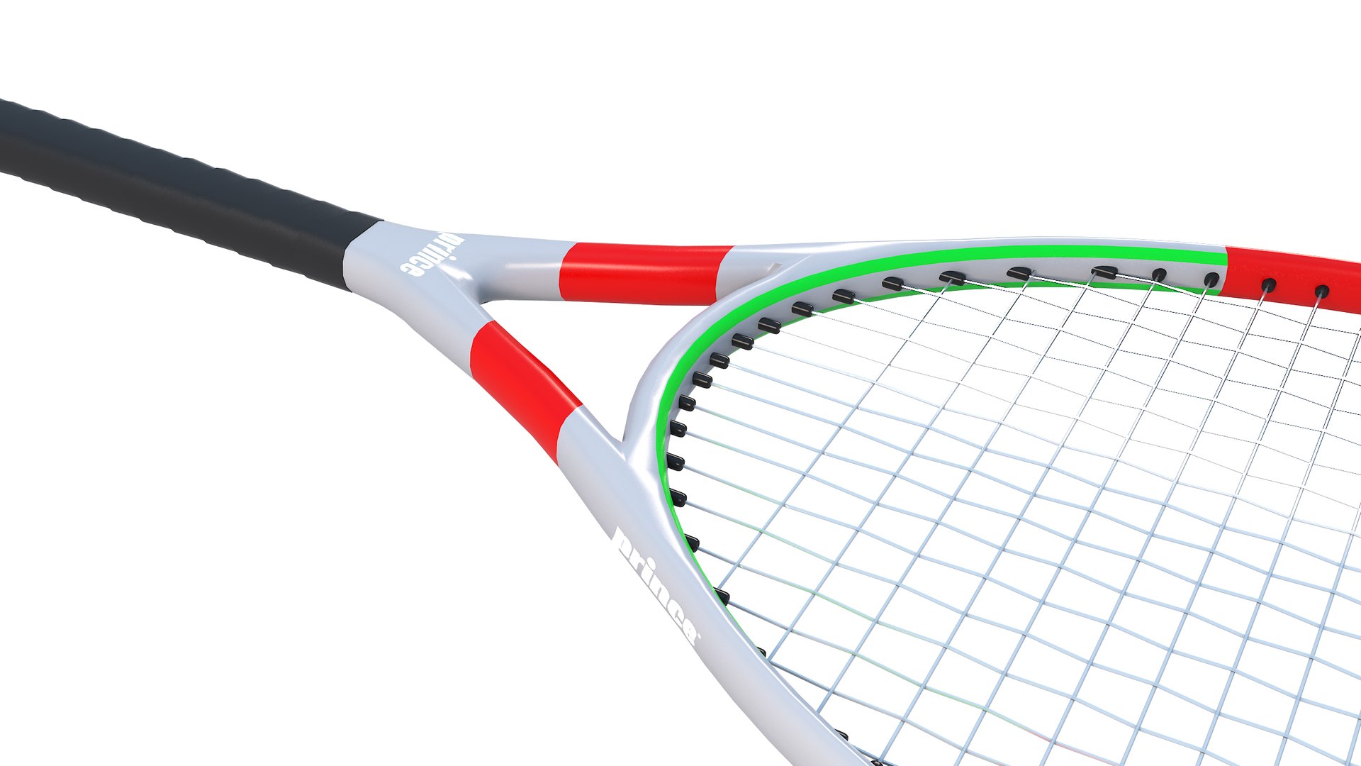 Tennis Racket - Gray 3D Model - TurboSquid 1924271