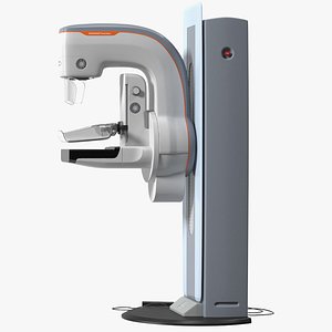 3D Mammograph Siemens Mammomat Revelation Rigged for Modo