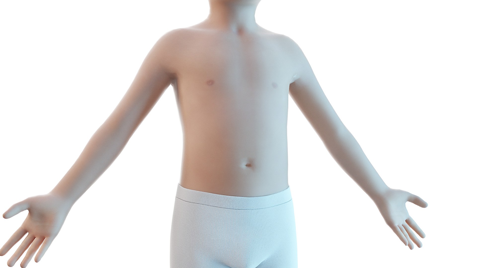 Full Kid Boy Anatomy Maya Rigged model - TurboSquid 1725131