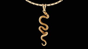 snake pendant