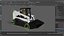 Skid Steer Loader with Operator Rigged for Maya 3D model