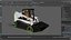 Skid Steer Loader with Operator Rigged for Maya 3D model