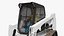 Skid Steer Loader with Operator Rigged for Maya 3D model