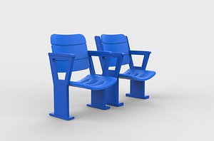 Stadium Chair 3D model model