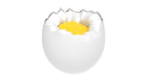 Egg 3D model