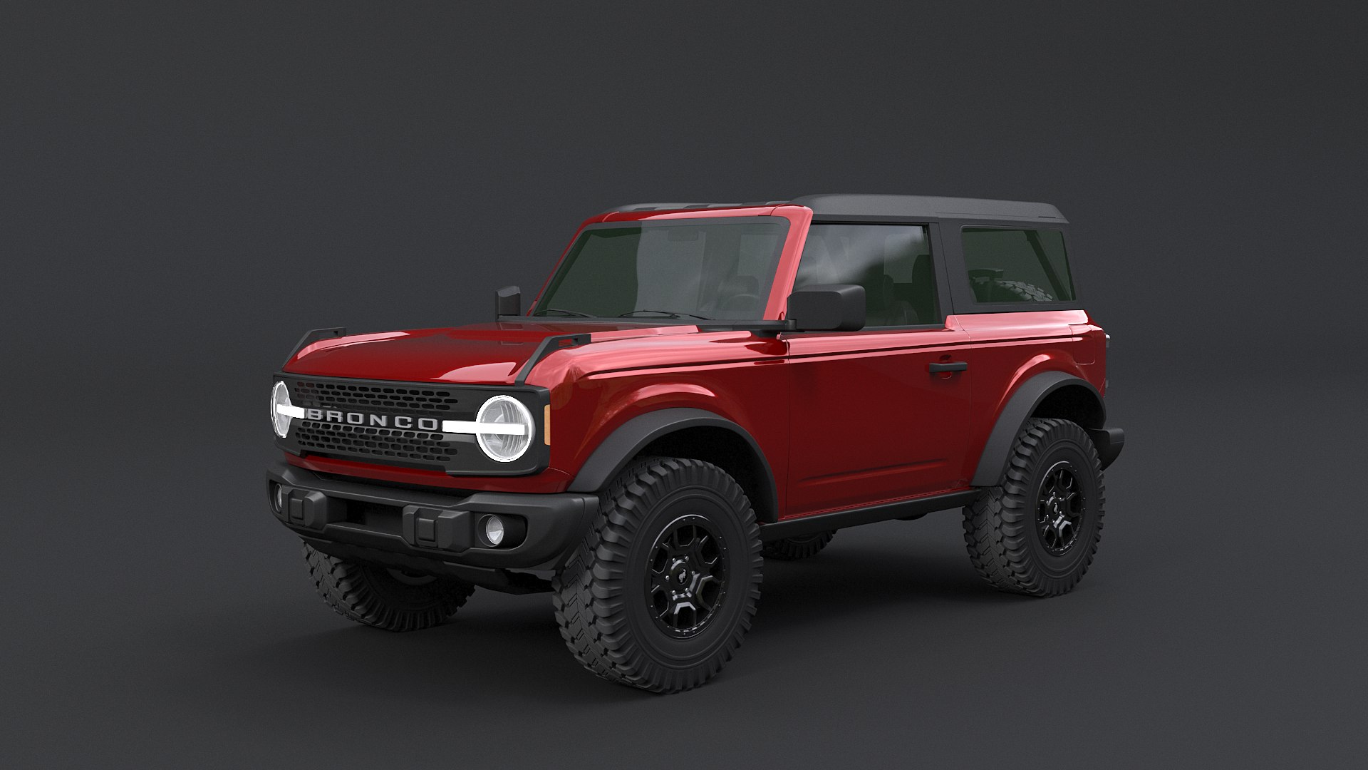 Ford Bronco Short 2021 Model - TurboSquid 1816558