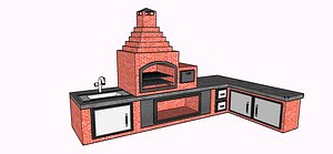 Grill SketchUp Models for Download | TurboSquid