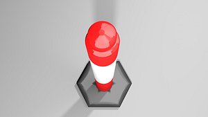 3D Bollard - Cylinder Delineator