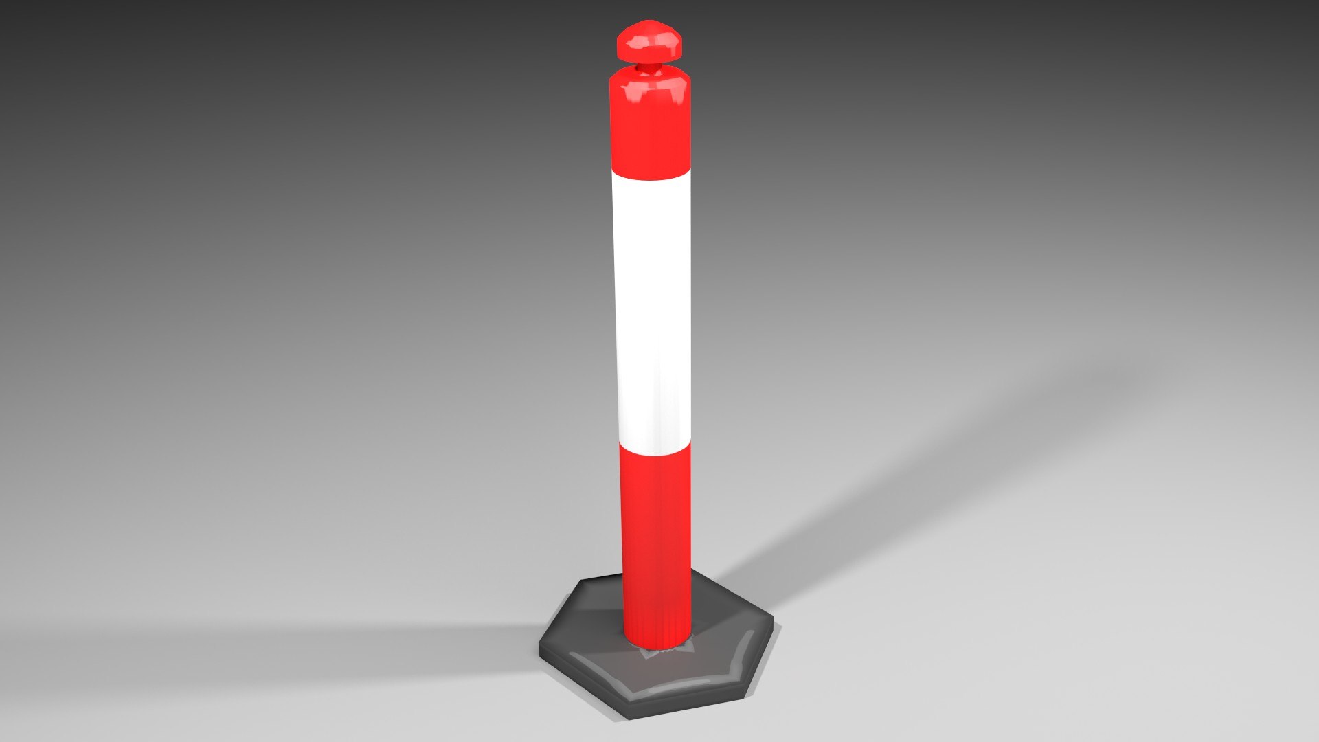 3D Bollard - Cylinder Delineator https://p.turbosquid.com/ts-thumb/63/jpYzyr/pO/img1/jpg/1669731342/1920x1080/fit_q87/b970c49d70d59a662aeee6e7fcf3596b587fc61c/img1.jpg