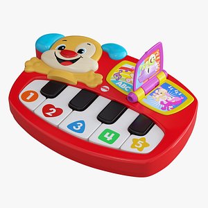 3D musical toy piano