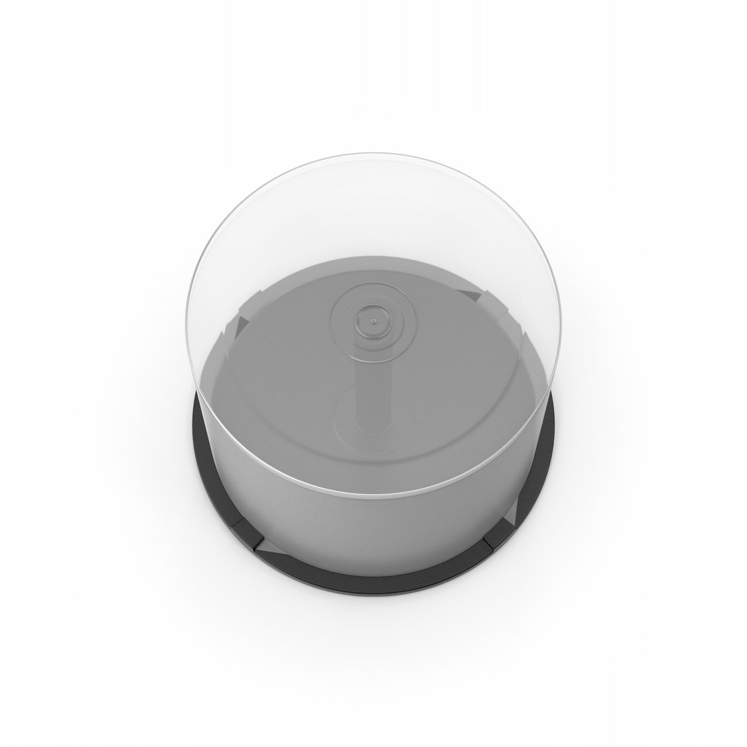 3D Model DVD CD Cake Box - TurboSquid 1851318