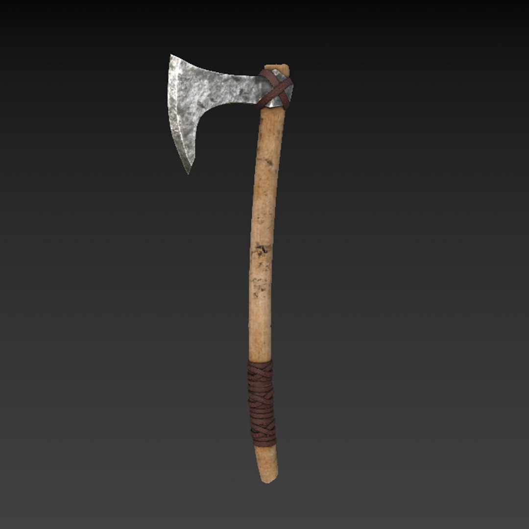 3D Viking Axe - TurboSquid 1989403