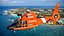 Howard O Lorenzen Ship with Eurocopter MH 65 Dolphin 3D model