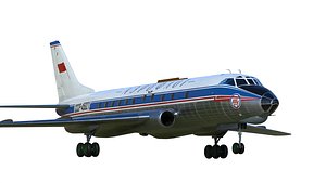 Tupolev Tu-124 airliner model