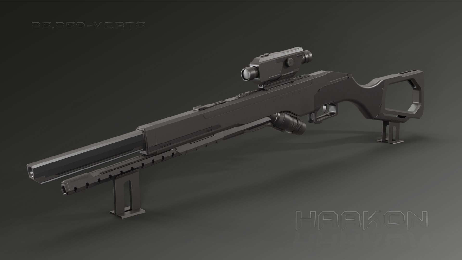 WeaponFusil 3D Model - TurboSquid 2276520