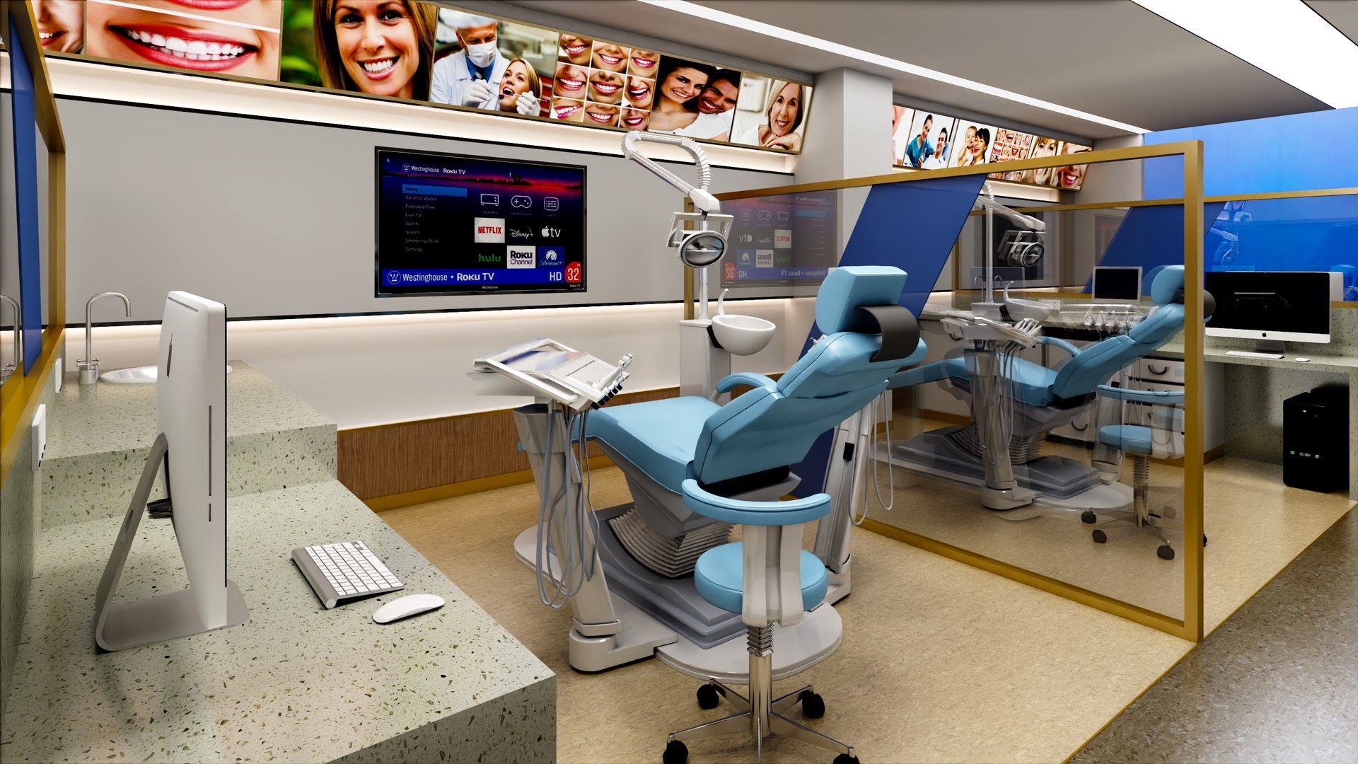 Hospital Clinic Dentistry Model 3D Model - TurboSquid 2279784