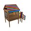 다채로운 나무 놀이터