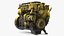 Used Dirty Tractor Diesel Engine