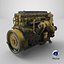 Used Dirty Tractor Diesel Engine