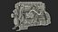 Used Dirty Tractor Diesel Engine