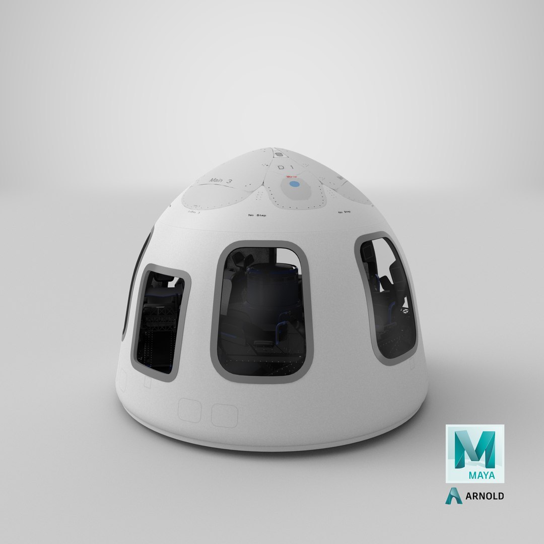 Crew Capsule 3D model https://p.turbosquid.com/ts-thumb/64/3msELg/zM/stemcell_maya_arnold_render/png/1641992471/1920x1080/fit_q87/1b2a0cd76e426b65d77e40107e2558e9c0b0fc93/stemcell_maya_arnold_render.jpg